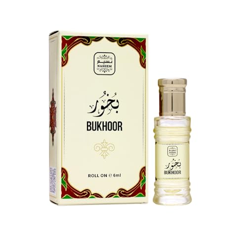 NASEEM Bukhoor Roll On Perfume Oil 6ml (Pack of 6) | Smoky F...