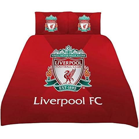 Liverpool Gradient Double Duvet and Pillow Case Set Cover