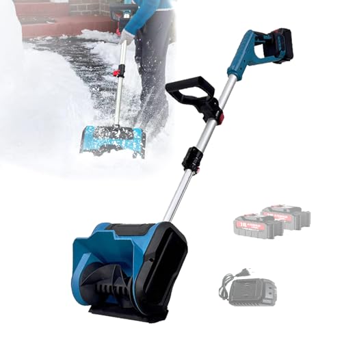 Souffleuse à neige sans fil pour déblayer sans effort physique avec largeur de 31 cm