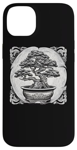BONSAI 盆栽の木、盆栽の植物、盆栽の植木鉢、盆栽 スマホケース iPhone 14 Plus 用