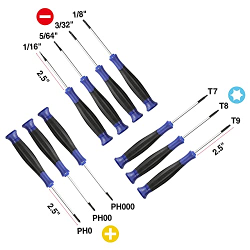 Workpro 10-Piece Precision Screwdriver Set With Pouch & Workpro 16-Piece Magnetic Screwdriver Set With Case #TOP2