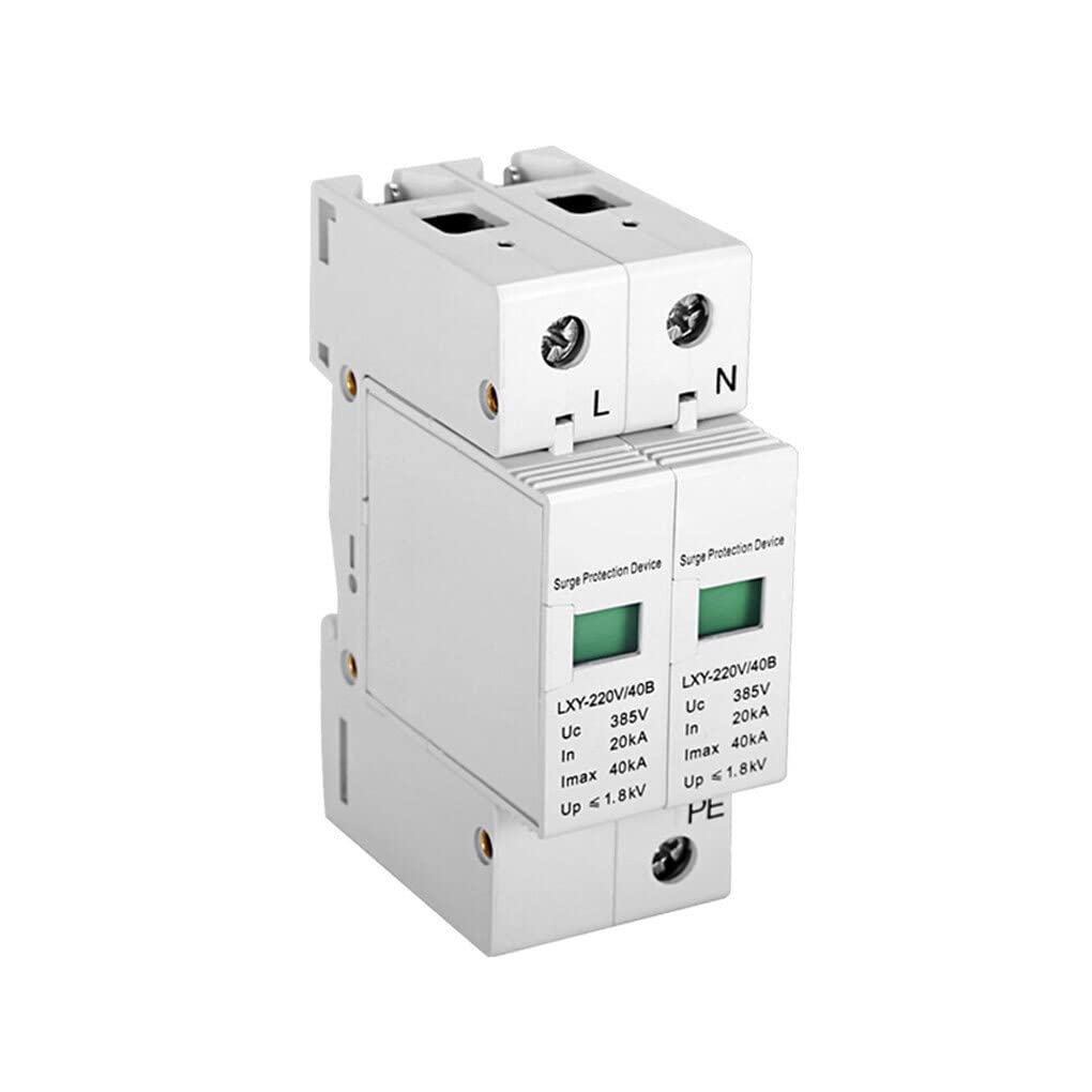 Single Phase Surge Arrester Portable Detachable Professional Digital Screen Display Replacement Indoor Thunder Protector