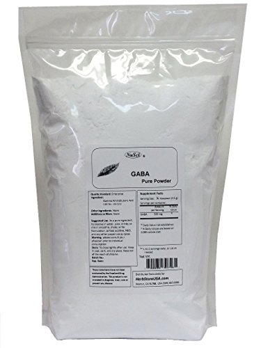 NuSci Pure GABA Gamma AminoButyric Acid Powder (2000 Grams (4.4 lb))