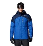 Columbia Chaqueta de Esquí para Hombre, Last Track...: Chaqueta de invierno cálida con capucha versátil y removible que se puede guardar, Solución óptima para las actividades en la montaña, Ajuste activo con elasticidad en dos direcciones Proporciona una gran calidez gracias a la reflexión térmica Omni-H...