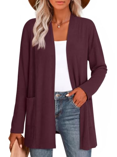 Image of Anymiss Womens Winter Long Sleeve Sweaters Cardigan M-5XL 2026 Spring Plus Size Jackets