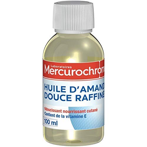 Huile d'Amande Douce Mercurochrome routine massage et soin bébé lot de 3