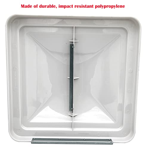 Keyhao 14 Inch Universal Vent Lid Camper, Trailer, Motorhome Roof Vent Cover - Vent Lid Replacement, Size:14" X 14"（2 Pack #TOP1