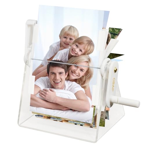 Picture Flip Book Frame Photo Album 4×6 or 4×3.Custom Decorations: Personalized Gifts