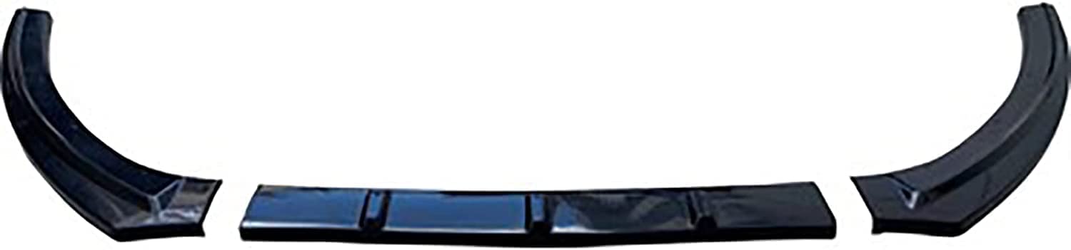 Zftap Front Bumper Lip Spoiler For Ford Focus Mk3 Mk3.5,Durable Car Front Spoilers Splitter Spoiler Diverter Diffuser