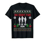 Funny Running Ugly Christmas Gifts Clothes