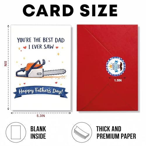 You’re the Best Dad I Ever Saw Card