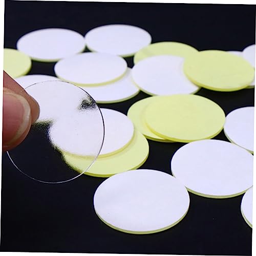 LALAFINA 20Pcs Adesivos De Ponto Transparente Sem Fita Adesiva Dupla Face Fita Adesiva Para Pendurar