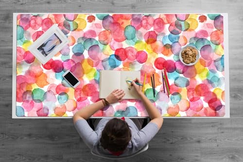 Sous-main de bureau 120x60 pour l’espace de travail créatif à la maison