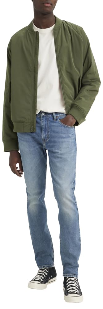 Levi's Men's 512 Slim Taper Jeans, Cool as a Cucumber Adv, 36W / 32L