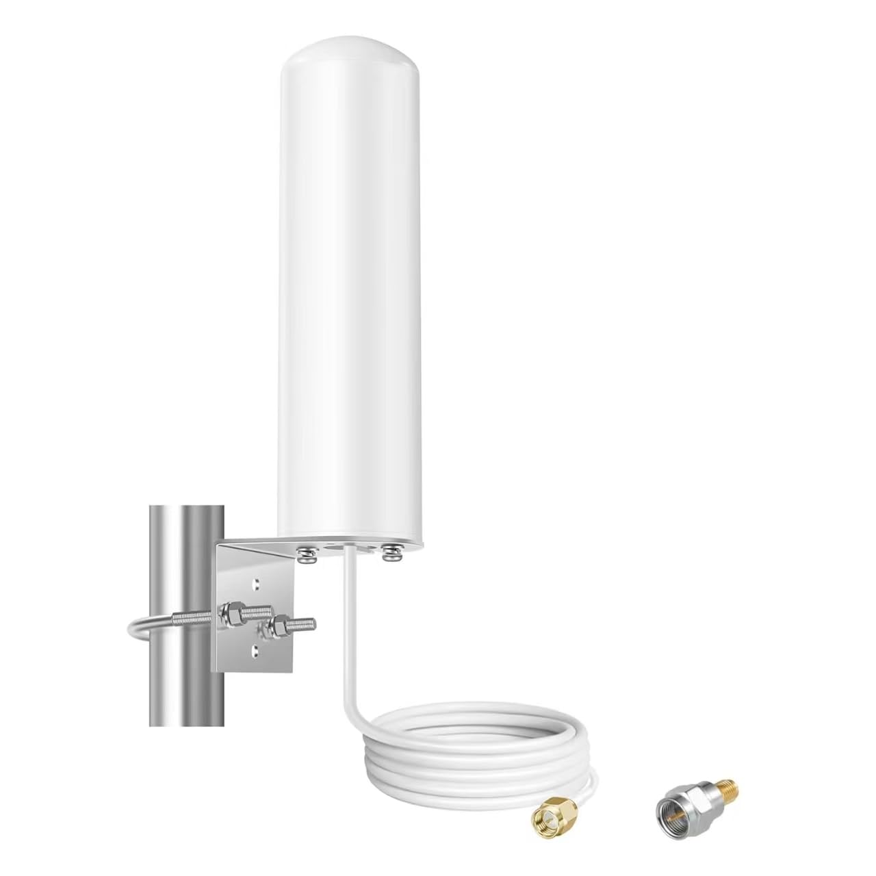 10dBi Wide-Band 5G 4G LTE 3G SMA/F Type Connector Antenna Compatible with Mobile Cell Phone Signal Booster Verizon, AT&T, T-Mobile 5G 4G Cellular Modem Router, Boosts Home Internet, Slinkdsco
