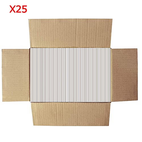 Image of RLAVBL 6x4x3 Inches Shipping Boxes Set of 25, White Small Corrugated Cardboard Box, Mailer Boxes for Packing Small Business