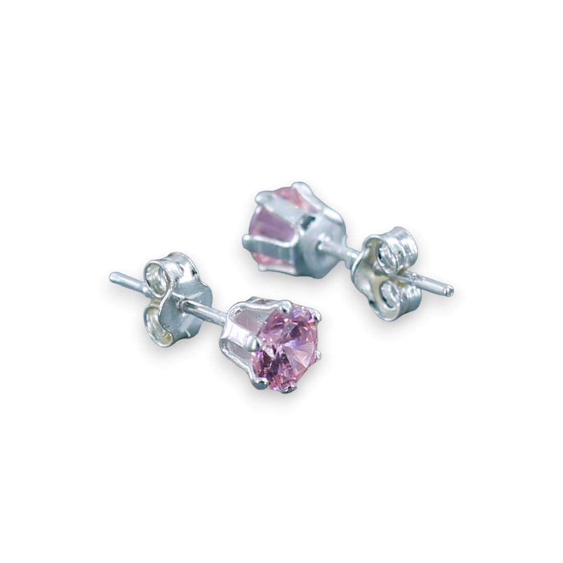 Taraash Deep Sky Blue Round Solitaire CZ Sterling Silver Studs Earrings For Women 92.5 stylish (B0168I1WPY) Amazon Price History, Amazon Price Tracker