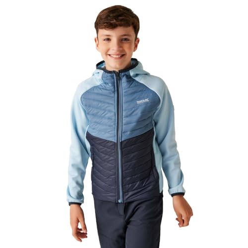Kielder Hybrid Viii Jacket 13 Years, Clear Sky / Coronet Blue