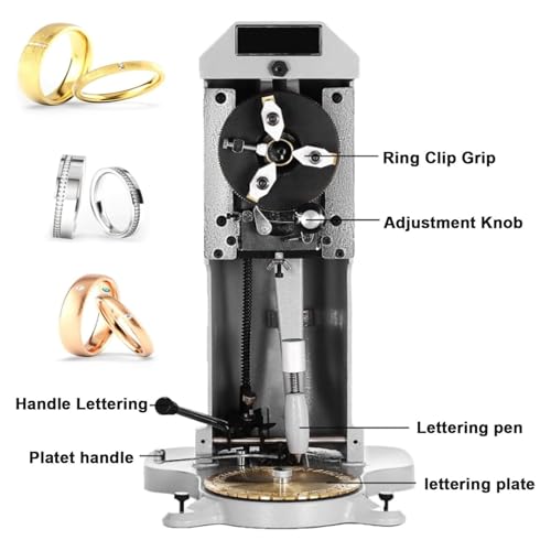 Machine de gravure de bagues intérieures avec double cadran de 1.5mm à 2mm