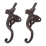 Matériau : ces crochets muraux décoratifs en fonte sont robustes et offrent un support solide pour suspendre vestes, sacs et autres accessoires. crochets muraux décoratifs en forme d’oiseaux, style vintage