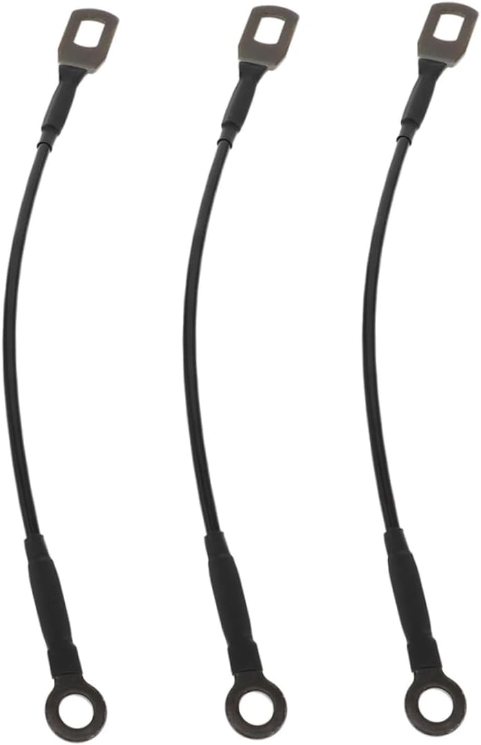 3pcs Tailgate Cable Assembly Tailgate Parts Kit Truck Pickup Rear Lift Cables SUV Replacement