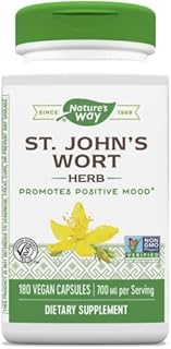 Nature's Way Premium Herbal St. John’s Wort Herb, 700 mg per serving, 180 VCaps