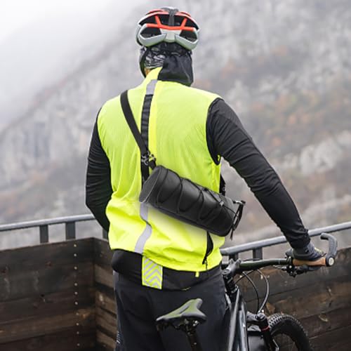 Balana 22351374 Bike Handlebar Bag,Bicycle Handlebar Bag,Bike Frame Bag With Shoulder Strap,For Road Mountain Bike Cycling Accessories thumb #4