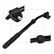 Gummibeschichteter Kugelkopfgriff, Schwarzer Metall-Kugelkopf-Stretch-Translationsgriff für EI-717AH PTH1H Hydraulikdruck-Kugelkopf