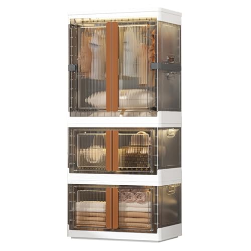 Bacs de rangement en plastique rigide et esthétique pour dressing - 2