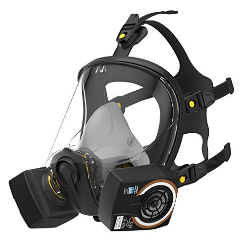 Máscara Completa SolidWork con Accesorios para Proteger contra sustancias de Todo Tipo.