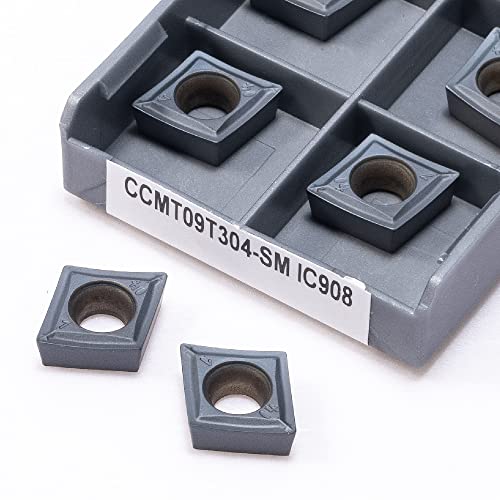 Puntas para torno CCMT09T304 CCMT09T308 10 piezas miniatura 4