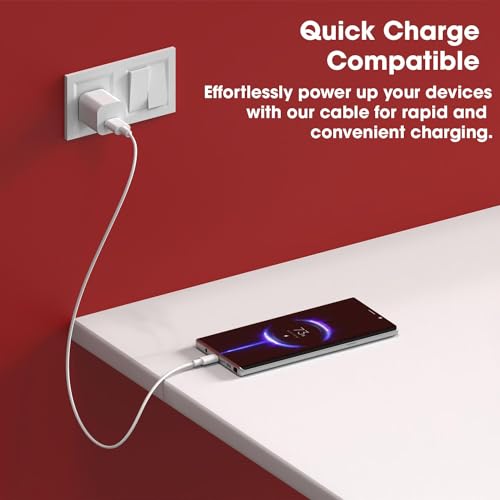 Image of Superfast 6A Mobile Data Charging Cable Compatible with Redmi Note 13 Pro /12 Pro /11 Pro 5G /11S /9 pro /11 /10 Pro max /Poco X5 /X4 Pro /M5 Pro /M4 /X3 pro /Mi 14 /Mi 11 Ultra /11 Lite Ne /11t /