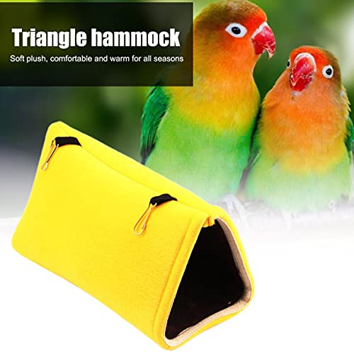 Vogelnest Driehoekige Vogelkooi Papegaai Levert Vogel Benodigdheden Warmte Vogelnest Warme Opknoping Hangmat - Afbeelding 4