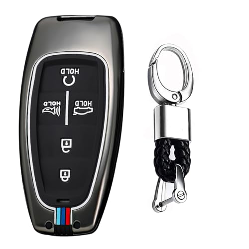 Coque de clé pour Hyundai Ioniq en finition noire premium