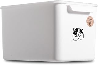 Food Storage Household Food Fresh-Keeping Box Sealed with Lid Rectangular Refrigerator Storage Fresh-Keeping Storage Box Food Containers (Color : White, Size : 4.7L)