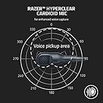 Razer BlackShark V2 X Gaming Headset: 7.1 Surround Sound - 50mm Drivers - Memory Foam Cushion - for PC, Mac, PS4, PS5, Switch - 3.5mm Audio Jack - White - Image 3