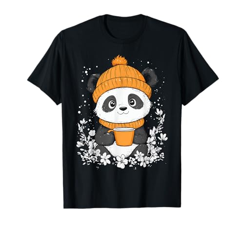 Panda Ropa Niñas Oso Café Niños Decoraciones Niños Panda Camiseta