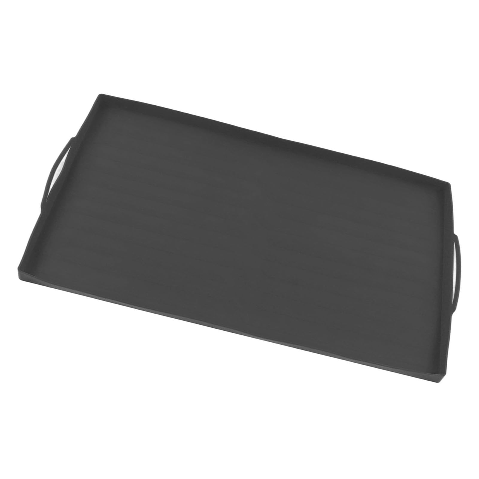 Silikon-Grillmatte, Grillabdeckung, Schutzhülle für Grills, BBQ-Grillmatte für Outdoor-Koch (36 Zoll Grauer Griff)