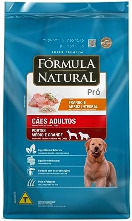 Fórmula Natural Super Premium Pró Cães Adultos Portes Médio E Gra...