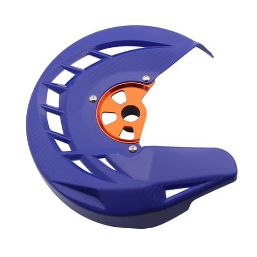 Protection disque frein avant 22mm bleu avec fixation robuste KTM