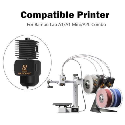 Têtes d'impression A1 Mini pour filaments techniques en acier
