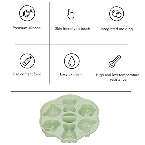 Molde para geléia, molde para pudim, silicone brilhante, inodoro, operação simples para uso doméstic