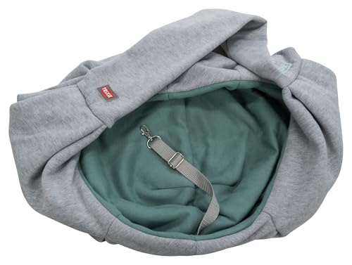 TRIXIE Fronttasche Soft – Tragetasche für Welpen und kleine Hunde – optimaler Körperkontakt – integrierte Kurzleine – Polyester Baumwolle – 22×20×60 cm – 28948