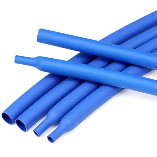 Gaine thermorétractable polyéthylène bleu 70mm rétraction 2:1