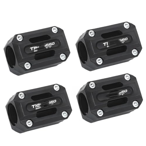 Accessoires de moto Tiger 850 protection pare-chocs moteur noir