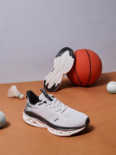 Image of Action | Athleo | TURBO-1112 | Men's | Lace-Up | Running | Shoes | Trendy | Lightweight | Comfortable | Durable | Sports | Shoes