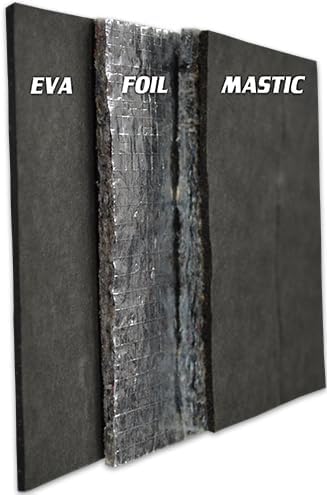 EVA Sound Deadener 2 pc Kit - Die Cut for 1975 - 1986 Chevrolet C10 Interior Noise Insulation