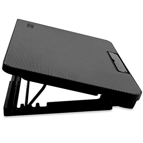 Base para portátil ajustable con ventilador extra USB miniatura 4