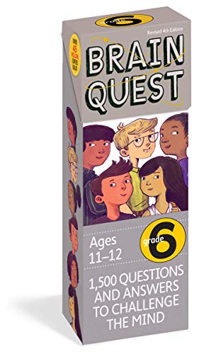 Brain Quest: Grade 6: 1,500 Questions and Answers to Challenge the Mind
