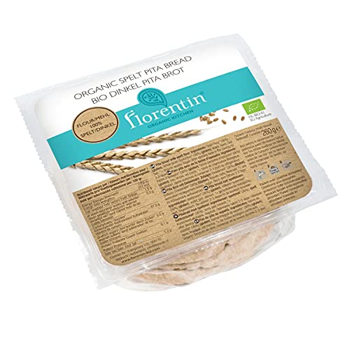 FLORENTIN PAN DE PITA DE ESPELTA BIO 4 Und, 260 g 260 g